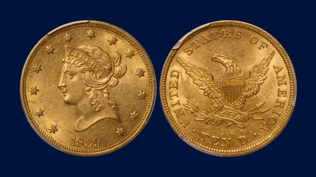 Liberty Head Gold Eagle (1838-1907)