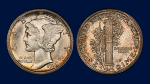 1916 d mercury dime